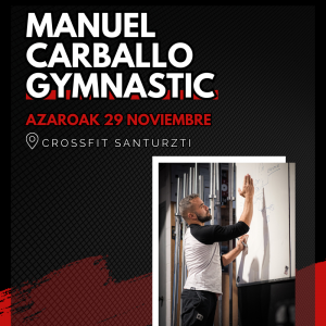 Formación Manuel Carballo (ex gimnasta olímpico) GYMNASTIC | 29 noviembre