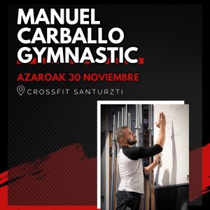 Formación Manuel Carballo (ex gimnasta olímpico) GYMNASTIC | 30 noviembre