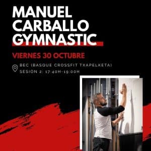 Formación Manuel Carballo | 30 Noviembre | Sesión 2 | 17:40 - 19:00